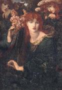 Dante Gabriel Rossetti La Ghirlandate France oil painting artist